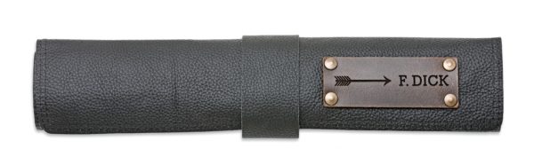 F. Dick Leder Rolltasche 5-teilig<br >für Kochmesser, unbestückt