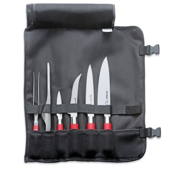 F. Dick Textil Messertasche / Rolltasche 7-teilig, unbestückt – Bild 3