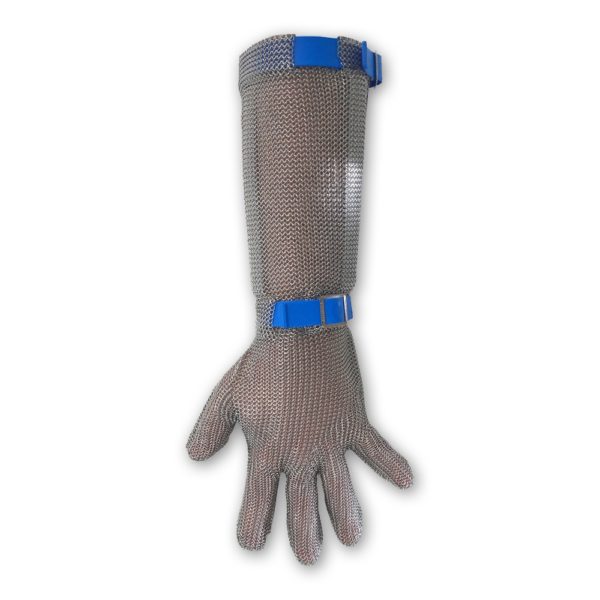 Euroflex Stechschutzhandschuh<br />Standard Classic L blau mit Stulpe
