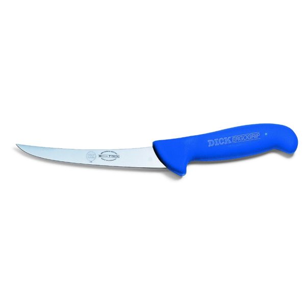 F. Dick ErgoGrip Ausbeinmesser<br />13 cm Klingenlänge, gerade & flexibel, blau