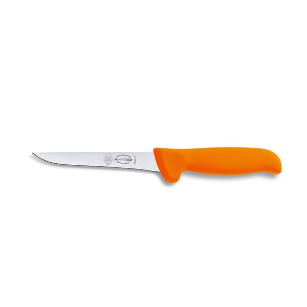 F. Dick MasterGrip Ausbeinmesser<br />13 cm Klingenlänge gerade & starr, orange