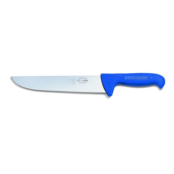 F. Dick ErgoGrip Blockmesser<br />21 cm Klingenlänge, blau