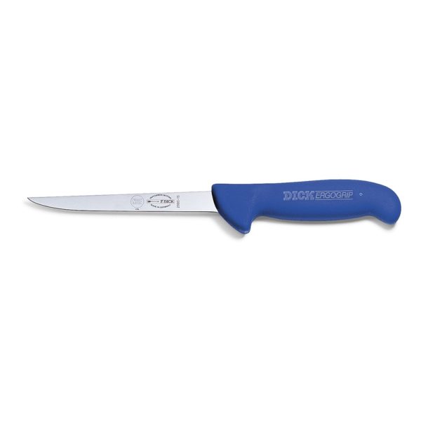 F. Dick ErgoGrip Filetiermesser<br />18 cm Klingenlänge flexibel, blau