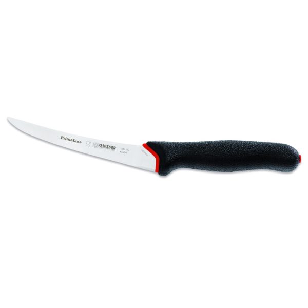 Giesser Ausbeinmesser<br />Prime Line 15 cm Klingenlänge, gebogen & hart, schwarz
