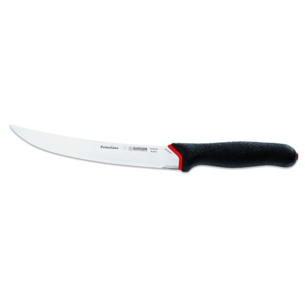 Giesser Zuschneidemesser<br />Prime Line 20 cm Klingenlänge, gebogen schwarz