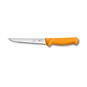 Swibo Ausbeinmesser</br >14 cm Klingenlänge</br >gerade & hart, gelb