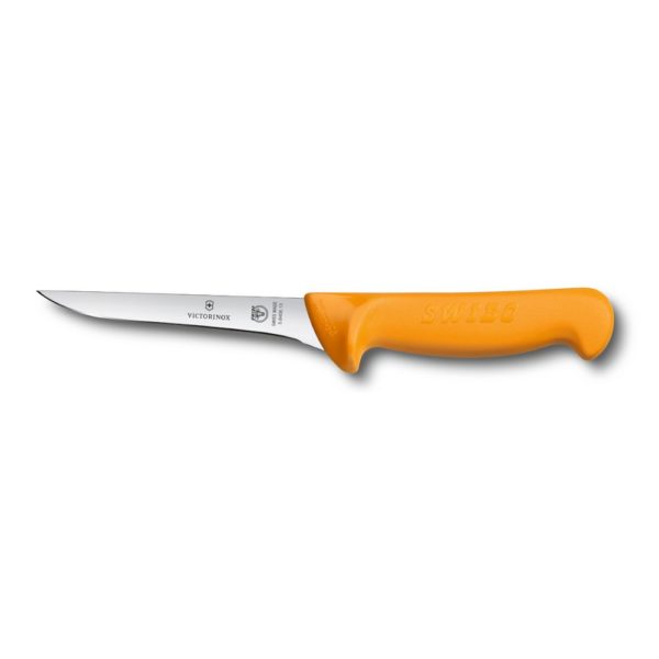 Swibo Ausbeinmesser</br >16 cm Klingenlänge</br >gerade & flexibel, gelb