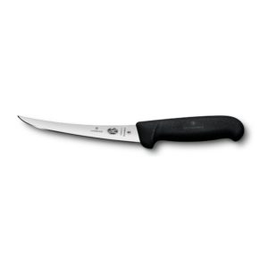 Victorinox Ausbeinmesser</br >12 cm Klingenlänge</br >gebogen & flexibel, schwarz