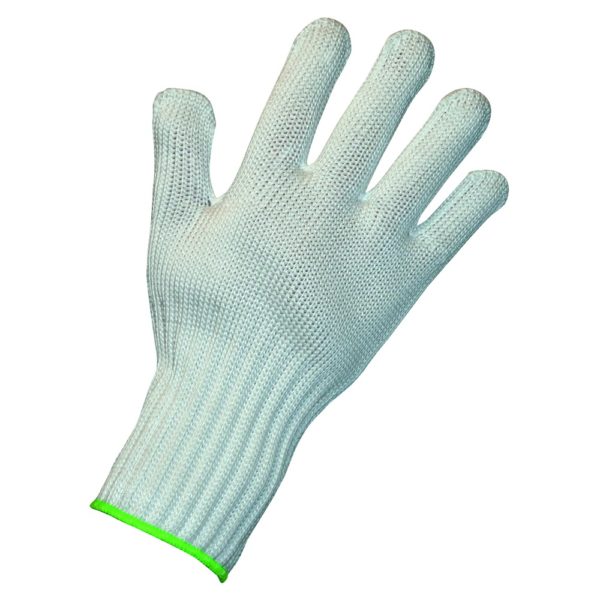 Schnittschutzhandschuh grün<br />"Panzerhand Silvernite"<br />Größe 6, XS