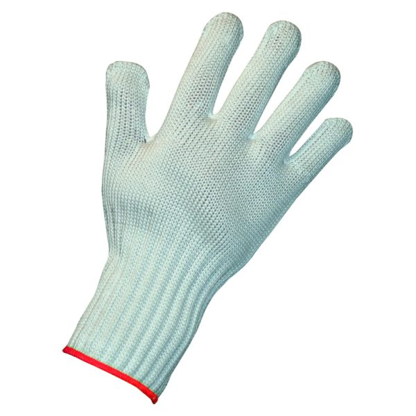 Schnittschutzhandschuh rot<br />"Panzerhand Silvernite"<br />Größe 8, M