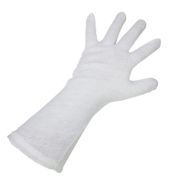 Unterziehhandschuhe<br />Pack = 24 Stück<br />Einheitsgröße, lange Ausführung