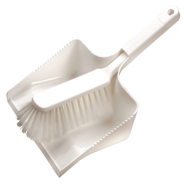 Haug Kehrgarnitur weiß<br />weiche Borsten,<br />Besatzhöhe 50 mm