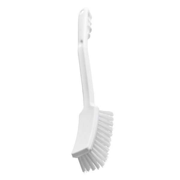 Haug Stielbürste weiß<br />40 cm lang, harte Borsten,<br />Besatzhöhe 35 mm