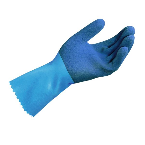 Handschuh Latex blau "Jersette 301" Gr. 7 (S) Länge 31 cm,<br />MAPA Professional (1 Paar)