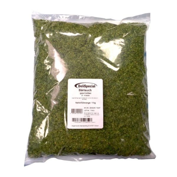 Bärlauch geschnitten 3 - 4 mm<br >1 kg