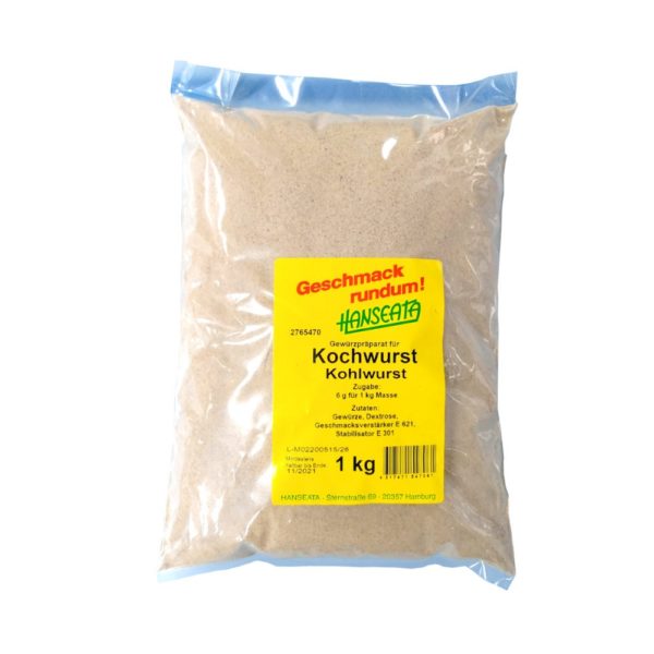 Kochwurst / Kohlwurst Gewürz<br >1 kg