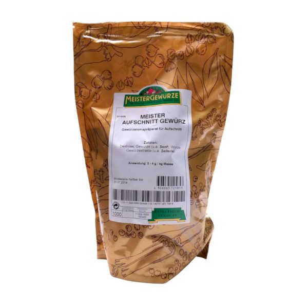 Meister Aufschnitt Gewürz 1 kg