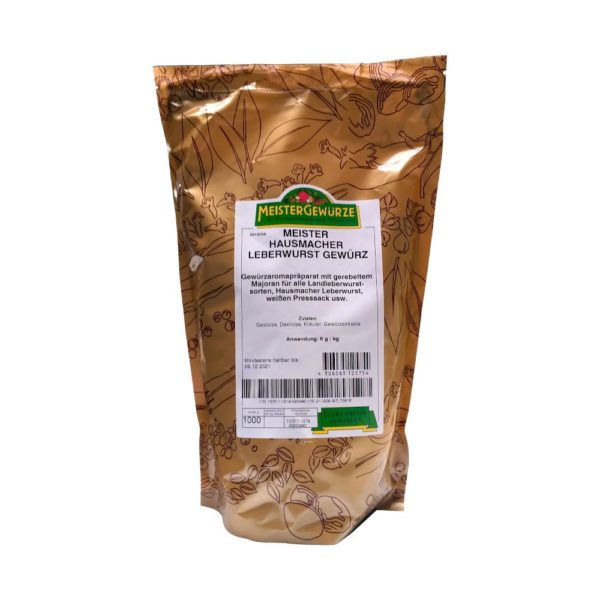Meister Hausmacher Leberwurst Gewürz 1 kg