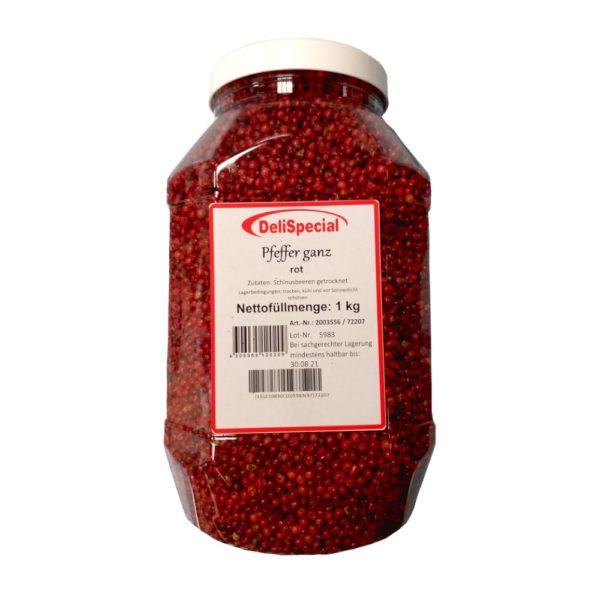 Pfeffer ganz rot (Schinusbeeren)<br >1 kg