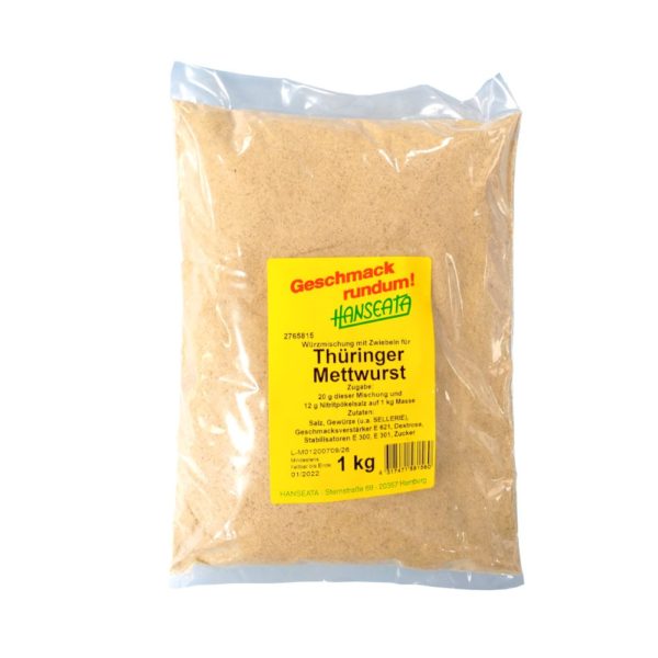 Thüringer Mettwurst (Würzmischung)<br >1 kg