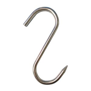 Fleischhaken CNS 200 x 10 mm<br >Tragkraft bis zu 140 kg<br >1 Stück