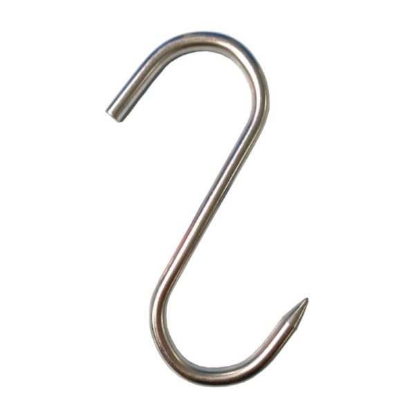 Fleischhaken CNS 160 x 6 mm<br >Tragkraft bis zu 70 kg<br >PK = 10 Stück