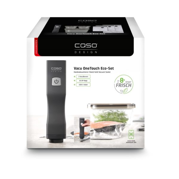 Caso Vacu OneTouch Eco-Set<br >Handvakuumierer inkl. Zubehör – Bild 2