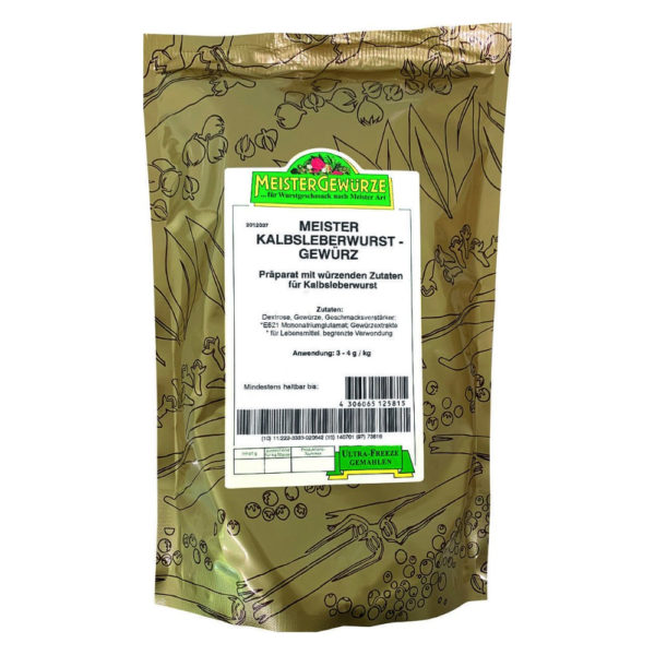 Meister Kalbsleberwurst Gewürz 1 kg