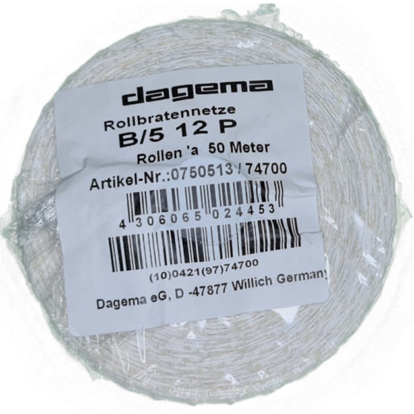 Rollbratennetz 50m / Rolle Kaliber 12