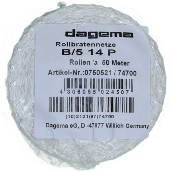 Rollbratennetz 50m / Rolle Kaliber 14