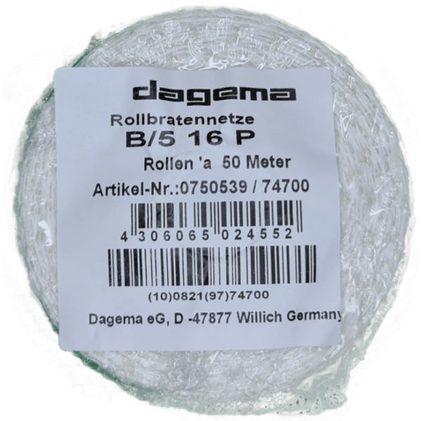 Rollbratennetz 50m / Rolle Kaliber 16
