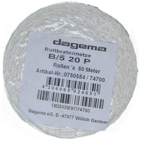Rollbratennetz 50m / Rolle Kaliber 20