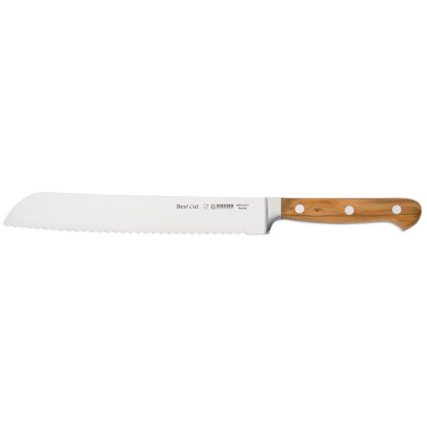 Giesser Brotmesser "Best Cut OLIVE" 20cm Klingenlänge