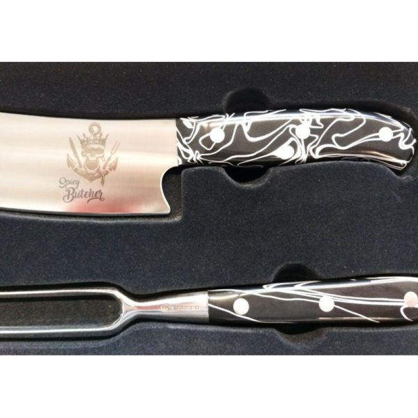 Giesser PREMIUMCUT 2er Tranchierset Spicy Butcher Chefs Barbecue No 1 – Bild 2