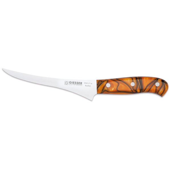 Giesser PREMIUMCUT 3er Messerset "Spicy Orange" Chefs Barbecue No 1 – Bild 4
