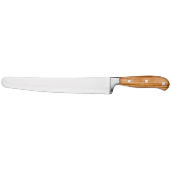 Giesser Universalmesser "Best Cut OLIVE" Wellenschliff 25cm