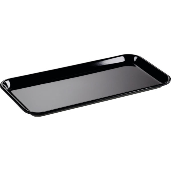 Melaminplatte schwarz 300 x 150 mm