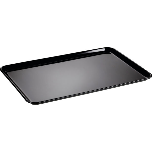Melaminplatte schwarz 420 x 280 mm