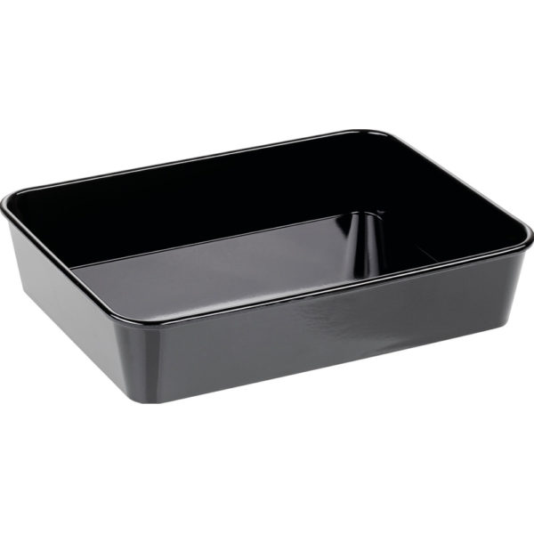 Melaminbecken schwarz 280 x 210 x 60 mm