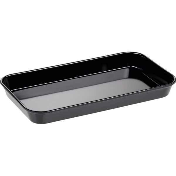 Melaminbecken schwarz 290 x 160 x 30 mm