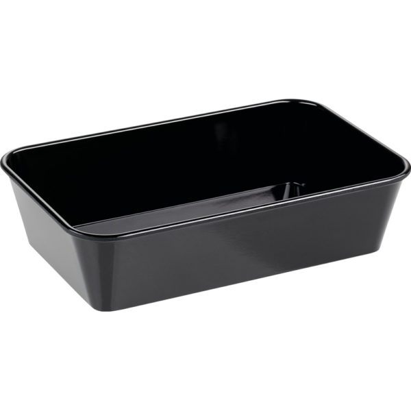 Melaminbecken schwarz 300 x 190 x 80 mm