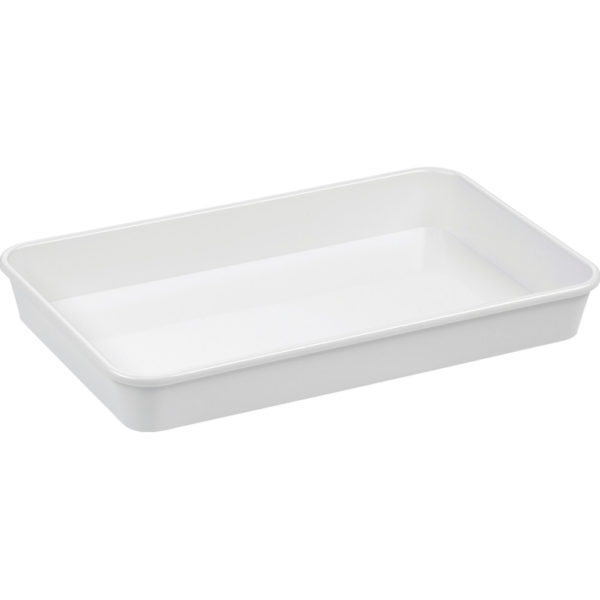 Melaminbecken weiß<br >300 x 190 x 40 mm