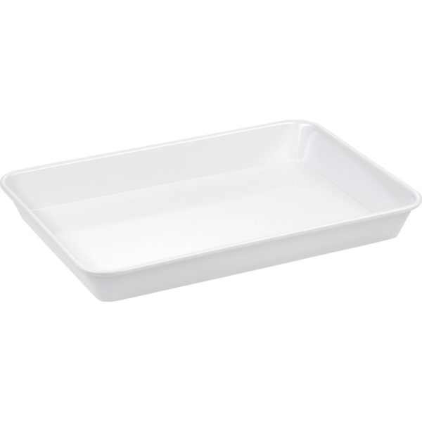 Melaminbecken weiß<br >350 x 240 x 40 mm