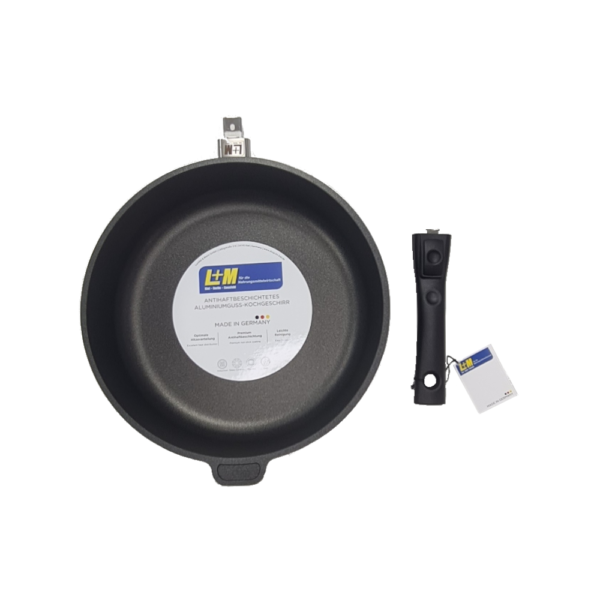 L&M Premium Bratpfanne ø 26 cm <br /> rund, 5 cm hoch – Bild 4