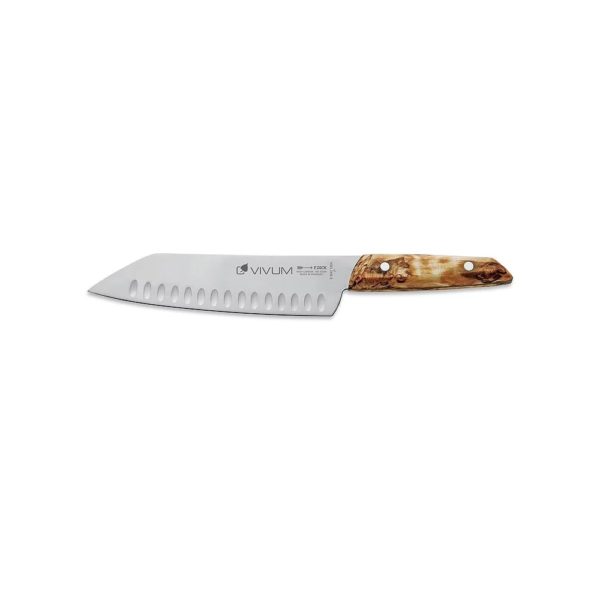 F. Dick "VIVUM" <br /> Santoku, Kullenschliff<br /> 18 cm Klingenlänge