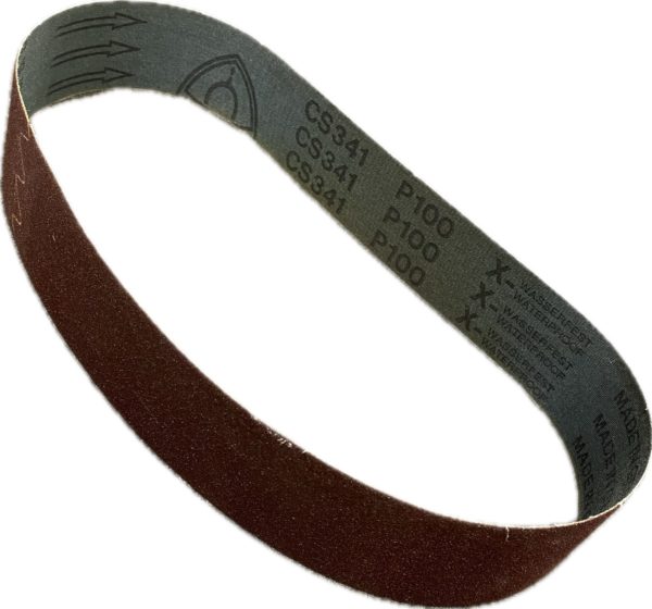 Schleifband 50x800 K 100, trocken, 3er Set